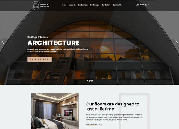 Interior Services Website