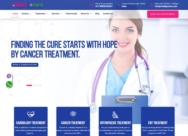 Medical Services Website